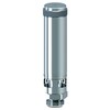Spring loaded safety valve series 412sGK stainless steel/FPM atmospheric discharge adjustment range 0,2 - 30,0 barg 1.1/2" BSPP